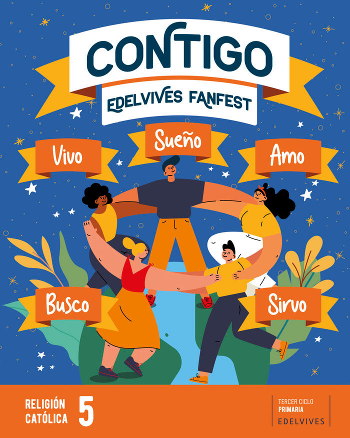 Proyecto: FanFest. Religión católica 5 | Varios autores | 9788414038710 (Edelvives) Imagen principal del producto