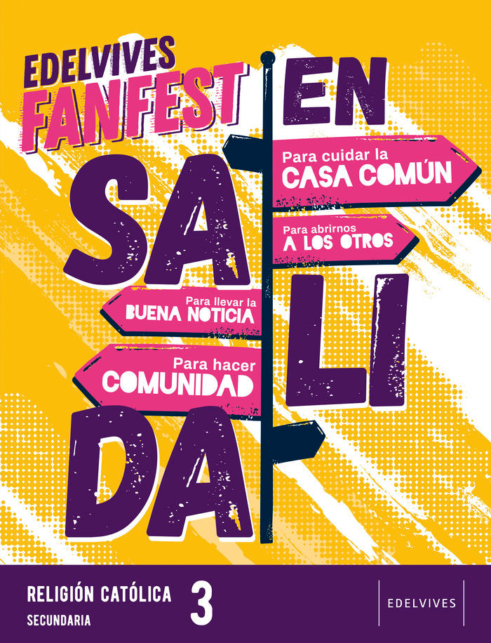Proyecto: FanFest - Religión Católica 3ºESO | Varios autores | 9788414038758 (EDELVIVES) Imagen principal del producto