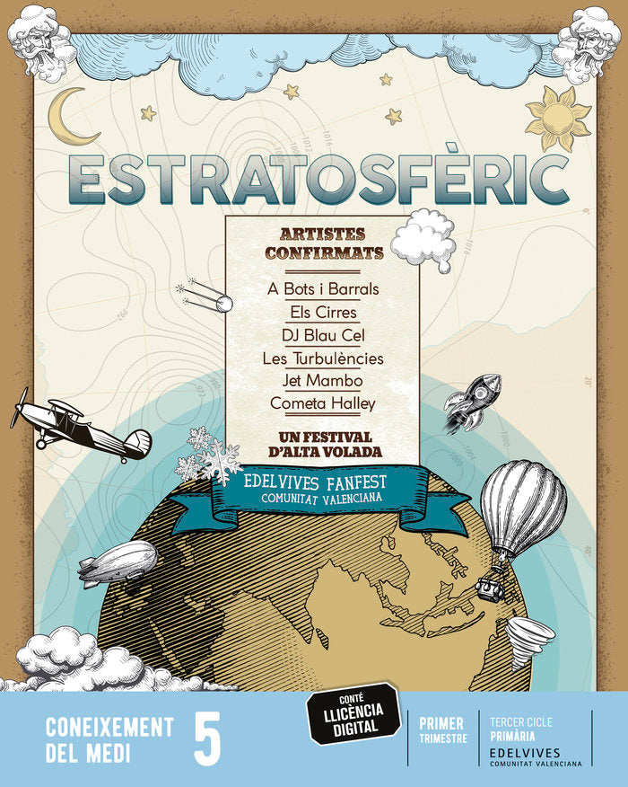 Coneixement Medi 5º EP C, Val 22 Fanfest (Edelvives) - 9788414039267