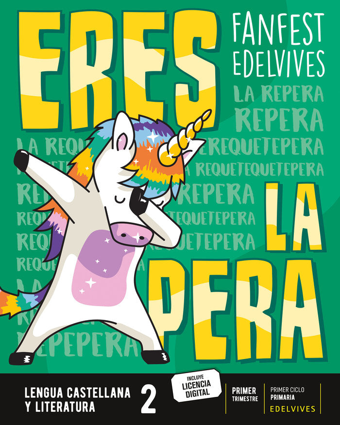 LENGUA 2º de Primaria 23 FANFEST | AA,VV | 9788414039922 (Edelvives)