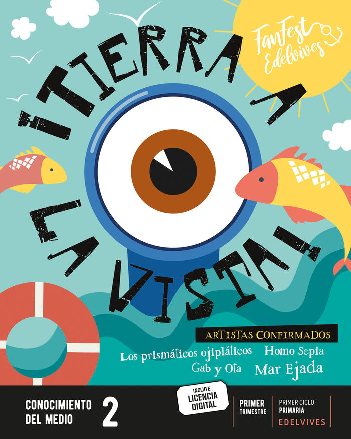 CONOCIMIENTO MEDIO 2º de Primaria 23 FANFEST | AA,VV | 9788414039946 (Edelvives) Imagen principal del producto