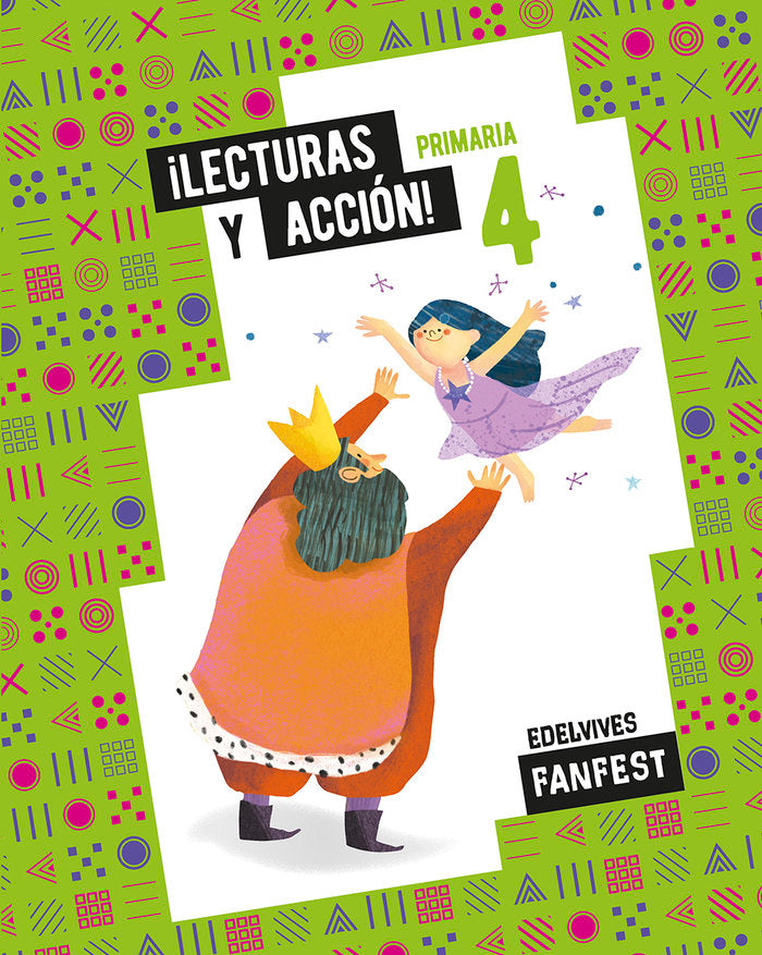 Proyecto: FanFest. ¡Lecturas y acción! 4 Primaria - Antología | Varios autores | 9788414043097 (Edelvives) Imagen principal del producto