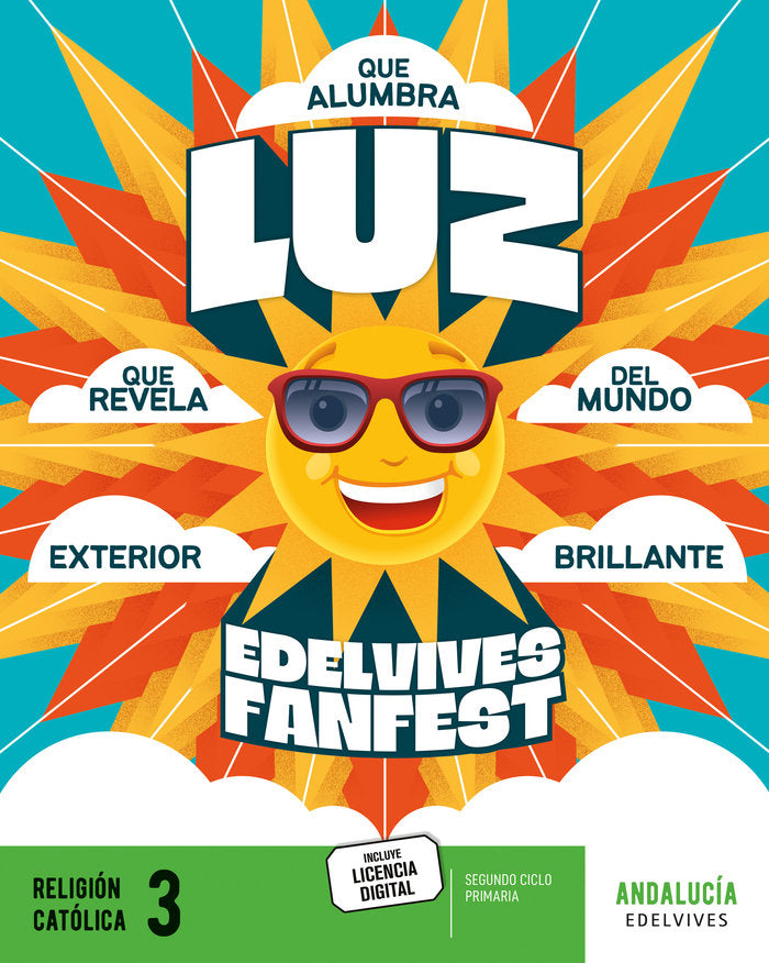 Proyecto: FanFest. Religión católica 3 [Andalucía] | Varios autores | 9788414043424 (Edelvives) Imagen principal del producto