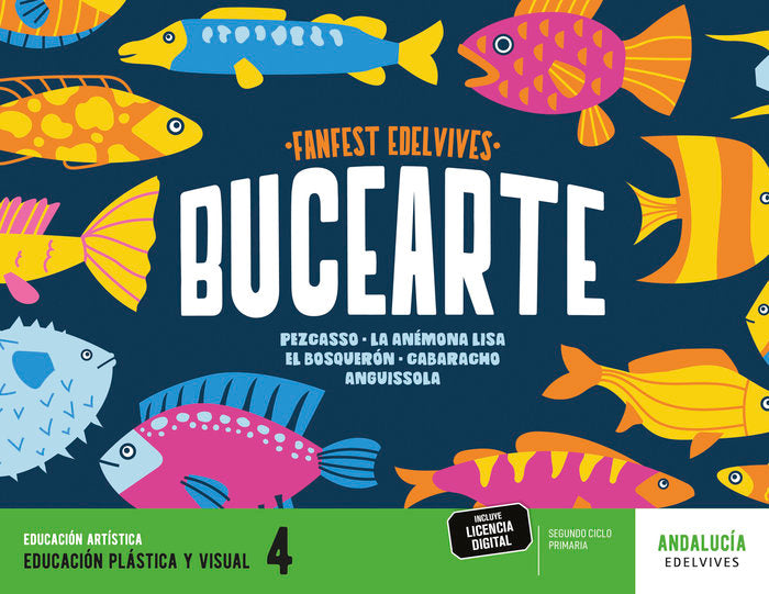 Proyecto: FanFest. Educación Plástica y Visual 4 [Andalucía] | Varios autores | 9788414044124 (Edelvives)
