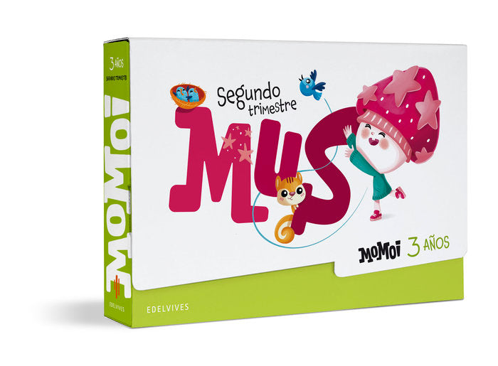 MOMOI 3AÑOS EI 2oTRIMESTRE 24 | Varios Autores | 9788414044322 (Edelvives)