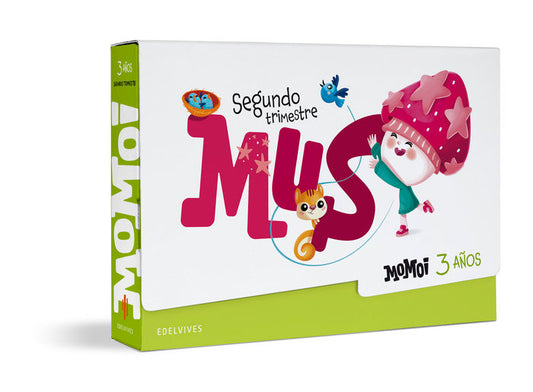 MOMOI 3AÑOS EI 2oTRIMESTRE 24 | Varios Autores | 9788414044322 (Edelvives)