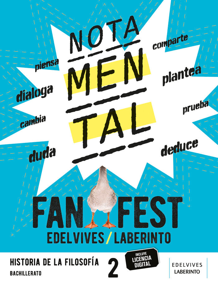 ✅ HISTORIA FILOSOFIA 2ºBACH 23 FANFEST I AA,VV I EDELVIVES I 9788414045084