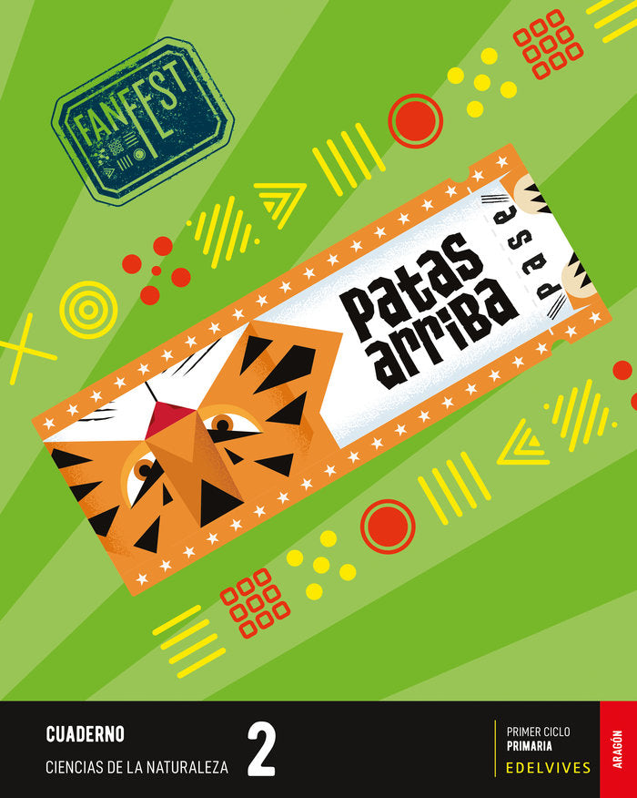 Cuaderno Ciencias Naturaleza 2º EP Aragón 23 Fanfest - 9788414046432