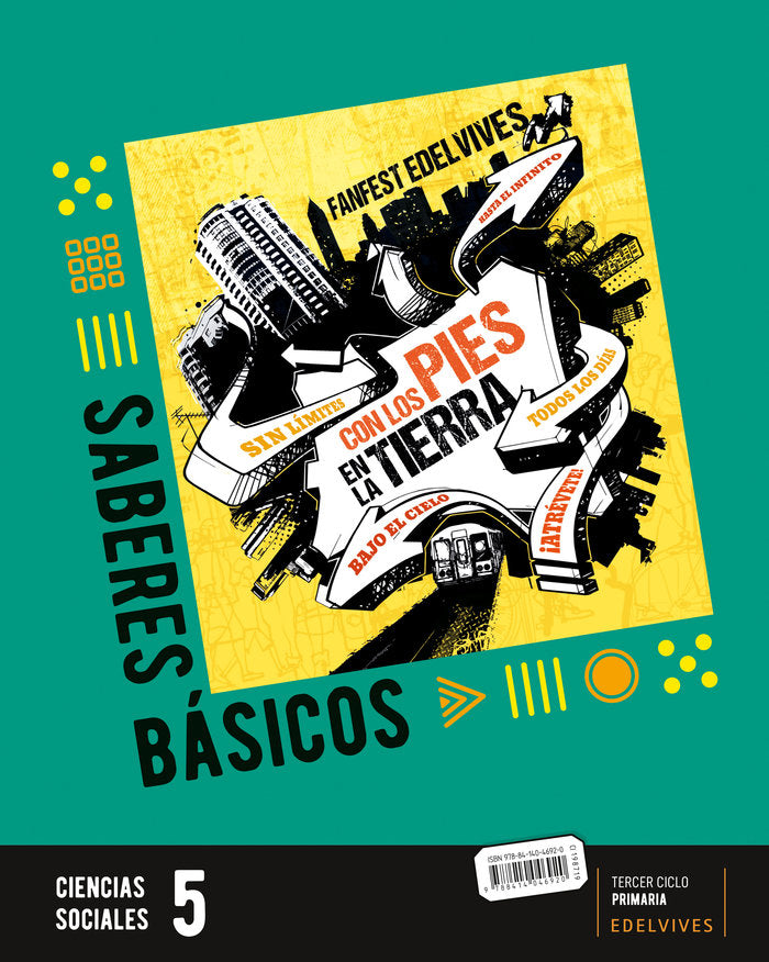 Proyecto: FanFest. Ciencias Sociales 5 | Área de Proyectos Educativos de Primaria Edelvives | 9788414046920 (Edelvives) Imagen principal del producto