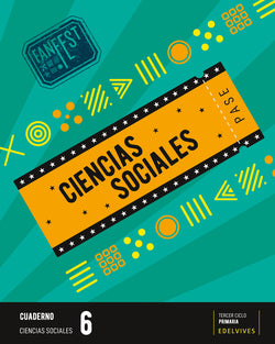 Cuaderno Ciencias Sociales 6º Primaria. Fanfest 2023 (Edelvives) - 9788414046968