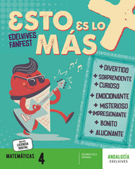 Proyecto: FanFest - Matemáticas 4 [Andalucía] | Área de Proyectos Educativos de Primaria Edelvives | 9788414048559 (Edelvives)