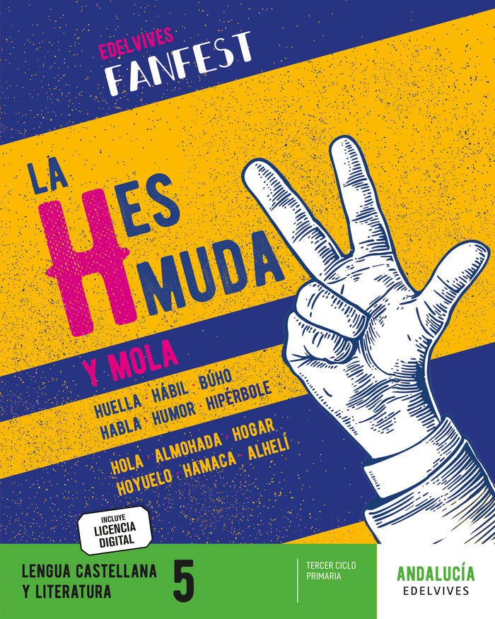 Proyecto: FanFest. Lengua castellana y Literatura 5 [Andalucía] | Área de Proyectos Educativos de Primaria Edelvives | 9788414048573 (Edelvives)