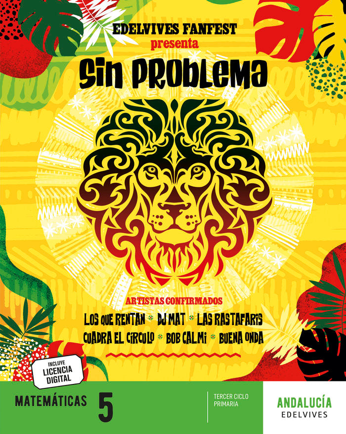 Proyecto: FanFest - Matemáticas 5 [Andalucía] | Área de Proyectos Educativos de Primaria Edelvives | 9788414048580 (Edelvives)