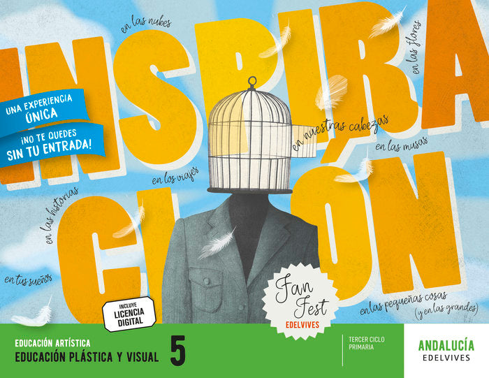 Proyecto: FanFest. Educación Plástica y Visual 5 [Andalucía] | Varios autores | 9788414048603 (Edelvives)