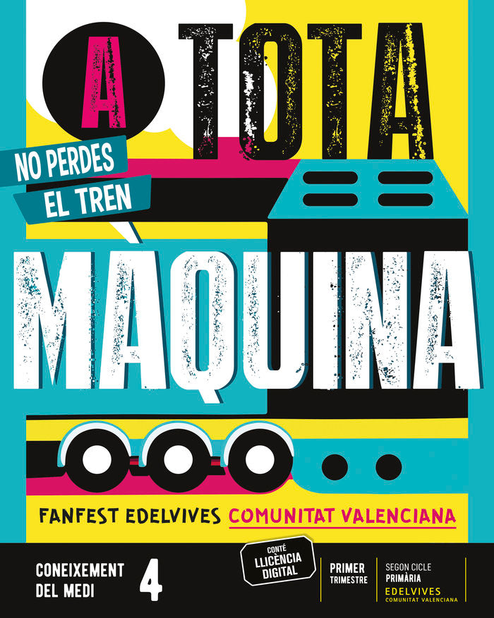 Projecte: FanFest. Coneixement del medi 4. Trimestres | Àrea de Projectes Educatius de Edelvives Comunitat Valenciana | 9788414049037 (Edelvives) Imagen principal del producto