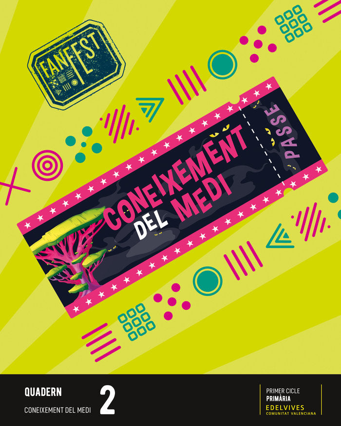 QUADERN CONEIXEMENT MEDI 2º de Primaria C,VAL 23 FANFEST | AA,VV | 9788414049129 (Edelvives) Imagen principal del producto