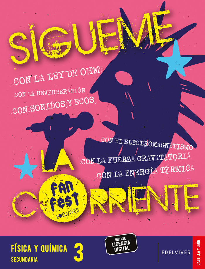 Proyecto: FanFest - Física y Química 3ºESO [Castilla y León] | Varios autores | 9788414050521 (EDELVIVES)