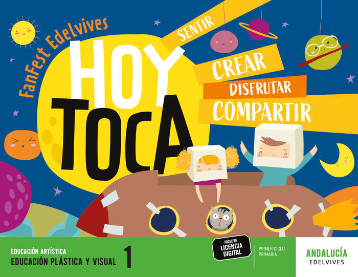 PLASTICA 1oEP ANDALUCIA 23 FANFEST | AA,VV | 9788414052235 (Edelvives)