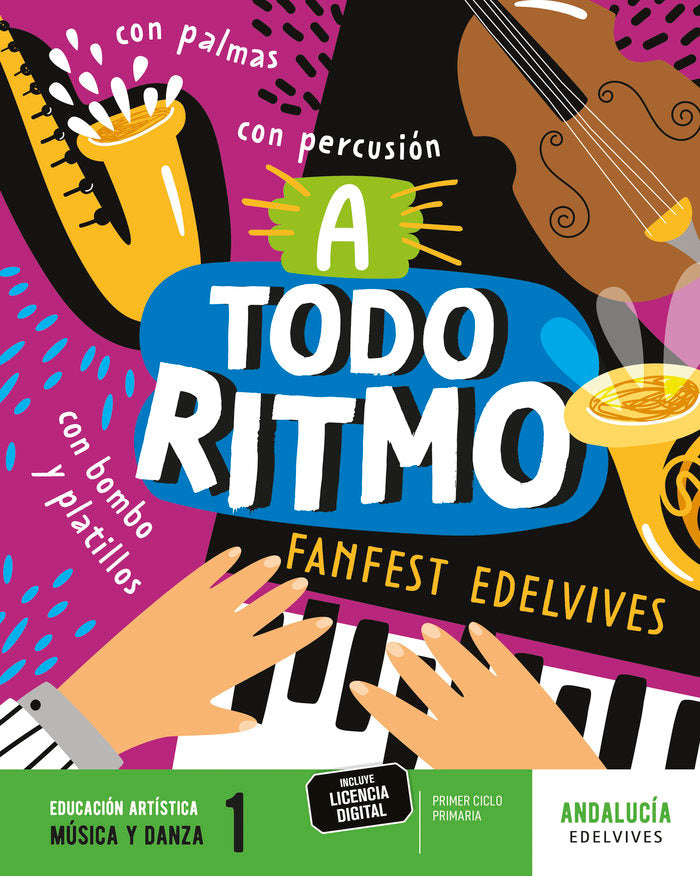 MUSICA 1oEP ANDALUCIA 23 FANFEST | AA,VV | 9788414052242 (Edelvives) Imagen principal del producto