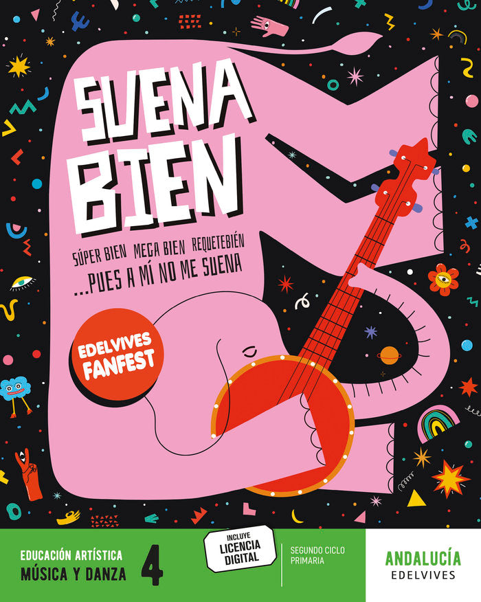 Proyecto: FanFest. Música y danza 4 [Andalucía] | Varios autores | 9788414052280 (Edelvives) Imagen principal del producto