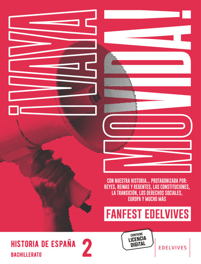 ✅ HISTORIA DE ESPAÑA 2ºBACH 23 FANFEST I AA,VV I EDELVIVES I 9788414052891