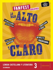 Proyecto: FanFest - Lengua Castellana y Literatura 3ºESO [Murcia] | Varios autores | 9788414054857 (EDELVIVES)