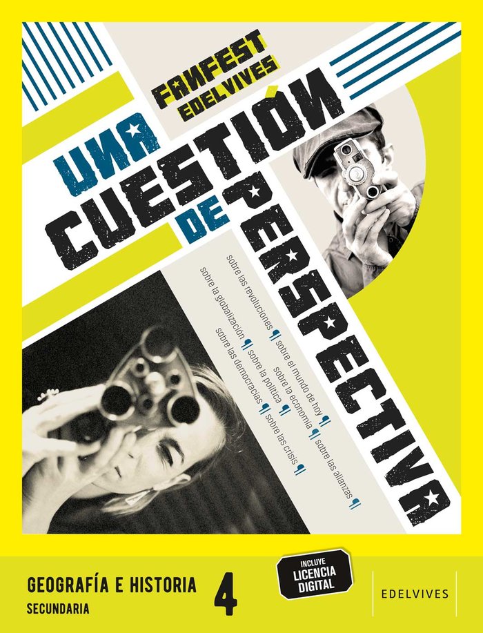 Proyecto: FanFest - Geografía e Historia 4ºESO [Murcia] | Área de Proyectos Educativos de Secundaria Edelvives | 9788414054864 (EDELVIVES)