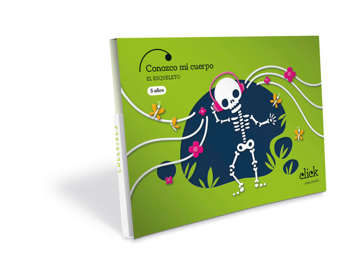 EL CUERPO ESQUELETO 5AÑOS EI 24 CLICK | AA,VV | 9788414055885 (Edelvives)