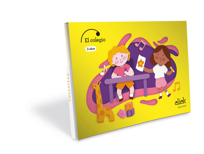 EL COLEGIO 3AÑOS EI 24 CLICK | Varios Autores | 9788414055915 (Edelvives) Imagen principal del producto