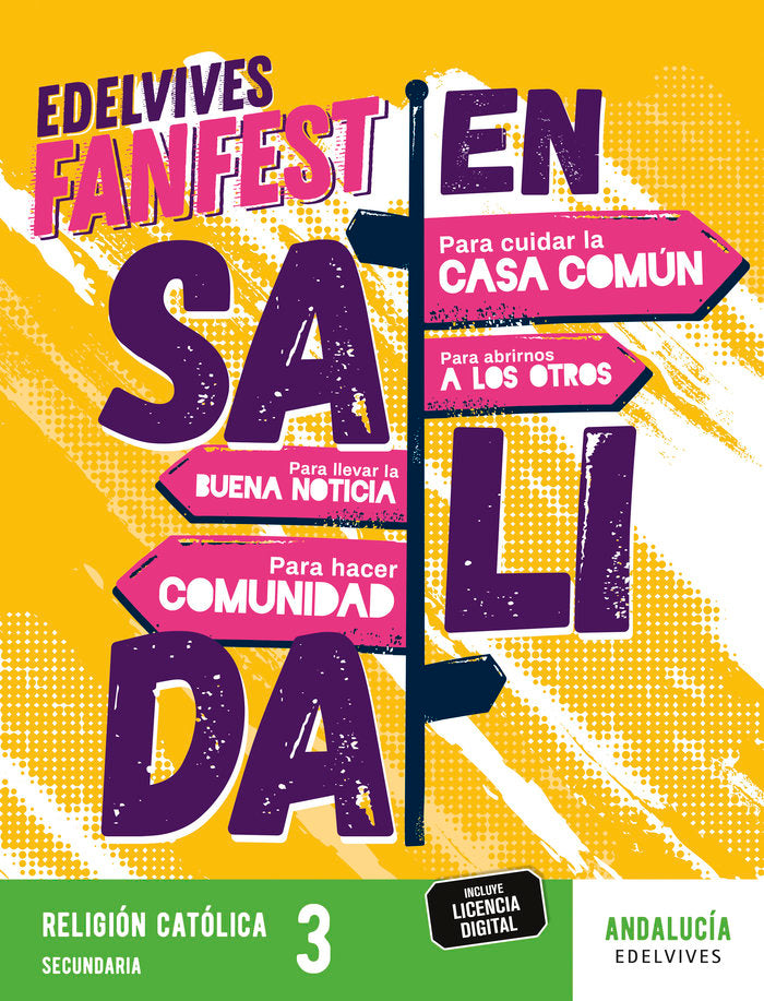 Proyecto: FanFest - Religión Católica 3ºESO [Andalucía] | Varios autores | 9788414056363 (EDELVIVES)