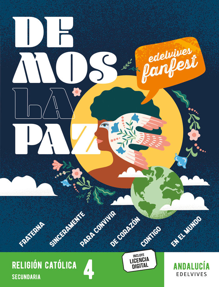 Religión 4º ESO Andalucía 25 Fanfest (Edelvives) - 9788414056387