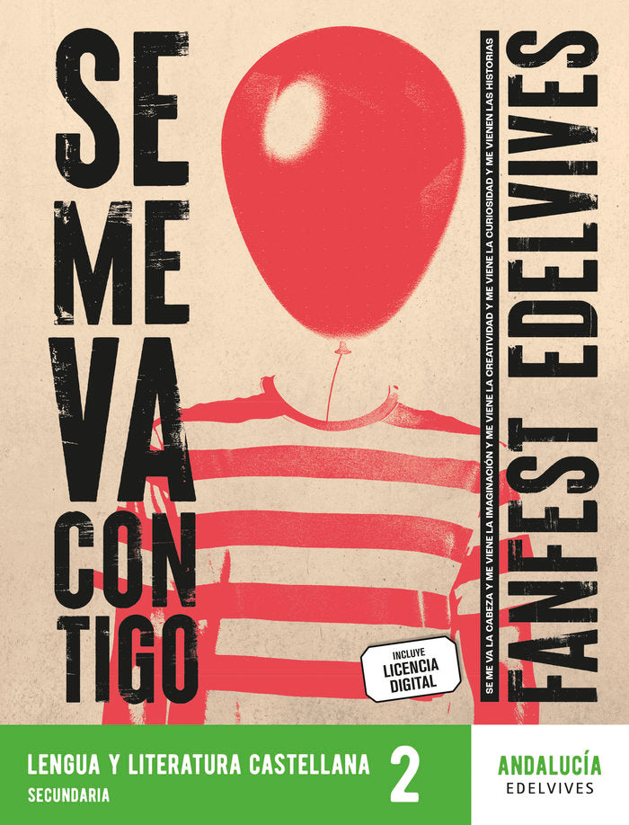 Proyecto: FanFest - Lengua Castellana y Literatura 2ºESO [Andalucía] | Varios autores | 9788414056684 (EDELVIVES)