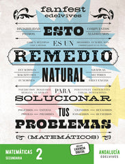 Proyecto: FanFest - Matemáticas 2ºESO [Andalucía] | Varios autores | 9788414056714 (EDELVIVES)