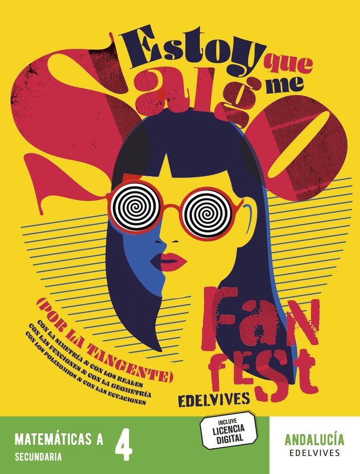 Matemáticas a 4º ESO Andalucía 25 Fanfest (Edelvives) - 9788414056981