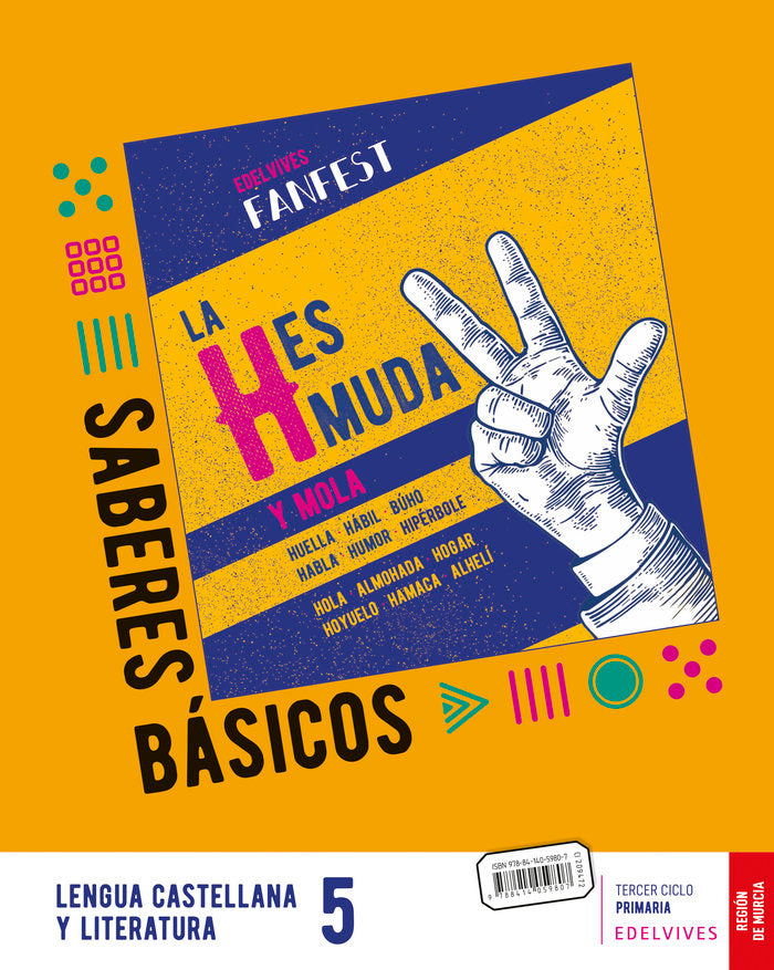 Proyecto: FanFest. Lengua castellana y Literatura 5. Trimestres [Murcia] | Área de Proyectos Educativos de Primaria Edelvives | 9788414059807 (Edelvives)