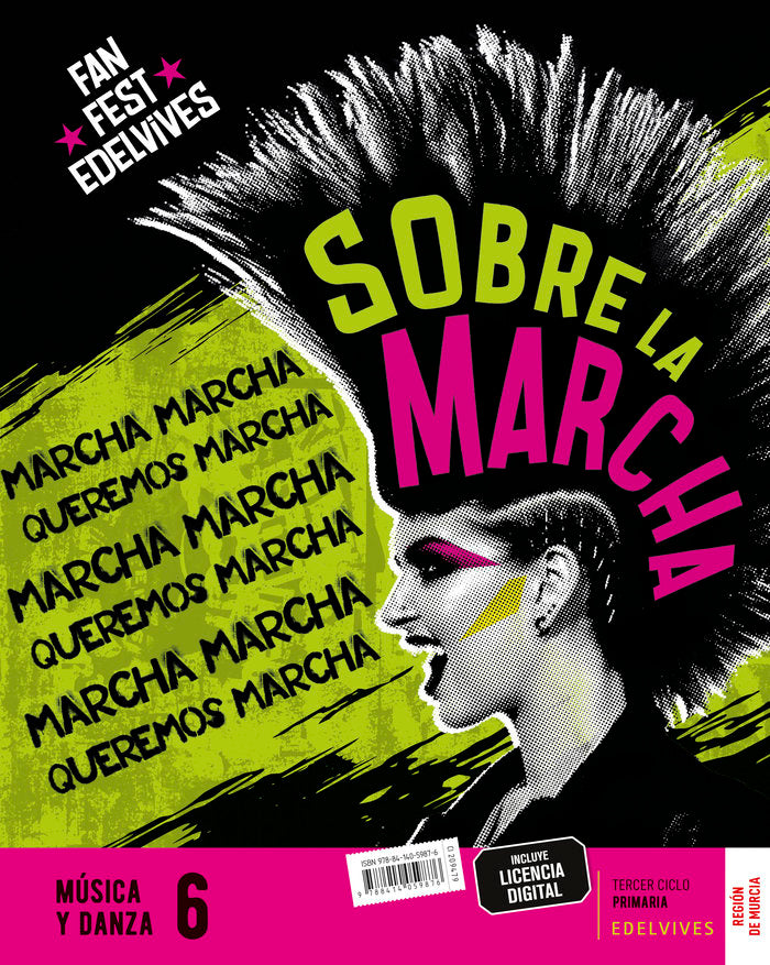 Proyecto: FanFest. Música y danza 6 [Murcia] | Varios autores | 9788414059876 (Edelvives)