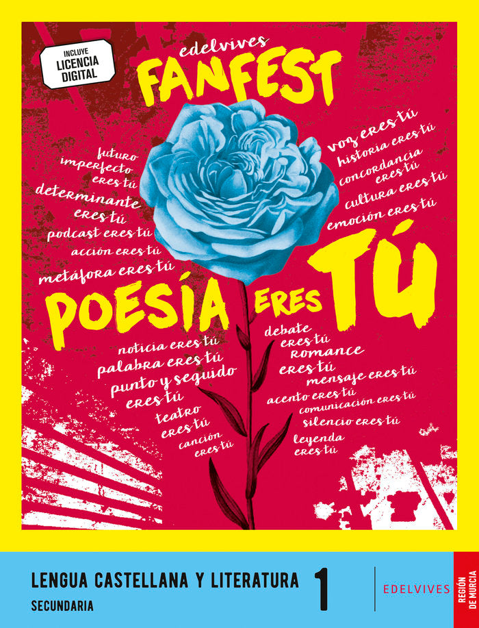 Proyecto: FanFest - Lengua Castellana y Literatura 1ºESO [Murcia] | Varios autores | 9788414059890 (EDELVIVES) Imagen principal del producto