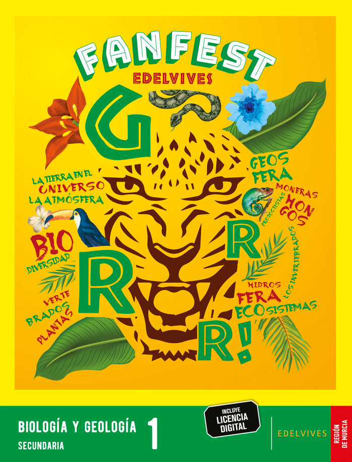 Proyecto: FanFest - Biología y Geología 1ºESO [Murcia] | Varios autores | 9788414059913 (EDELVIVES)