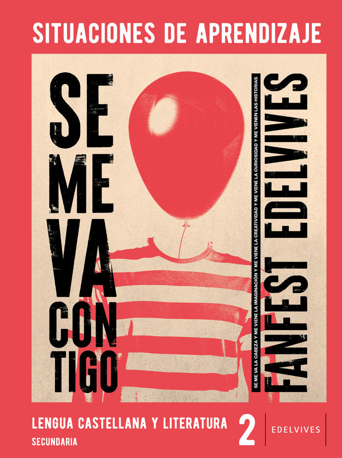 Proyecto: FanFest - Lengua Castellana y Literatura 2ºESO. Situaciones de aprendizaje | Área de Proyectos Educativos de Secundaria Edelvives | 9788414060124 (EDELVIVES) Imagen principal del producto