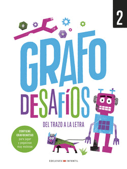 Grafo Desafíos - del Trazo a la Letra 2 (Edelvives) - 9788414062616