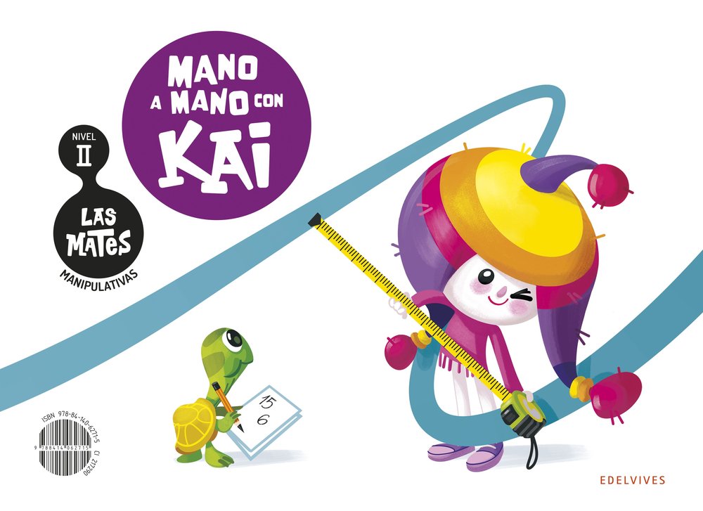 MATEMATICAS MANIPULATIVAS 4AÑOS EI 25 NIVEL 2 | AA,VV | 9788414062715 (Edelvives) Imagen principal del producto