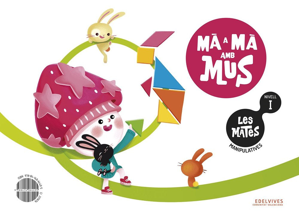 MATEMATIQUES MANIPULATIVES 3AÑOS EI C,VAL 25 NIVELL 1 | Varios Autores | 9788414064405 (Edelvives) Imagen principal del producto
