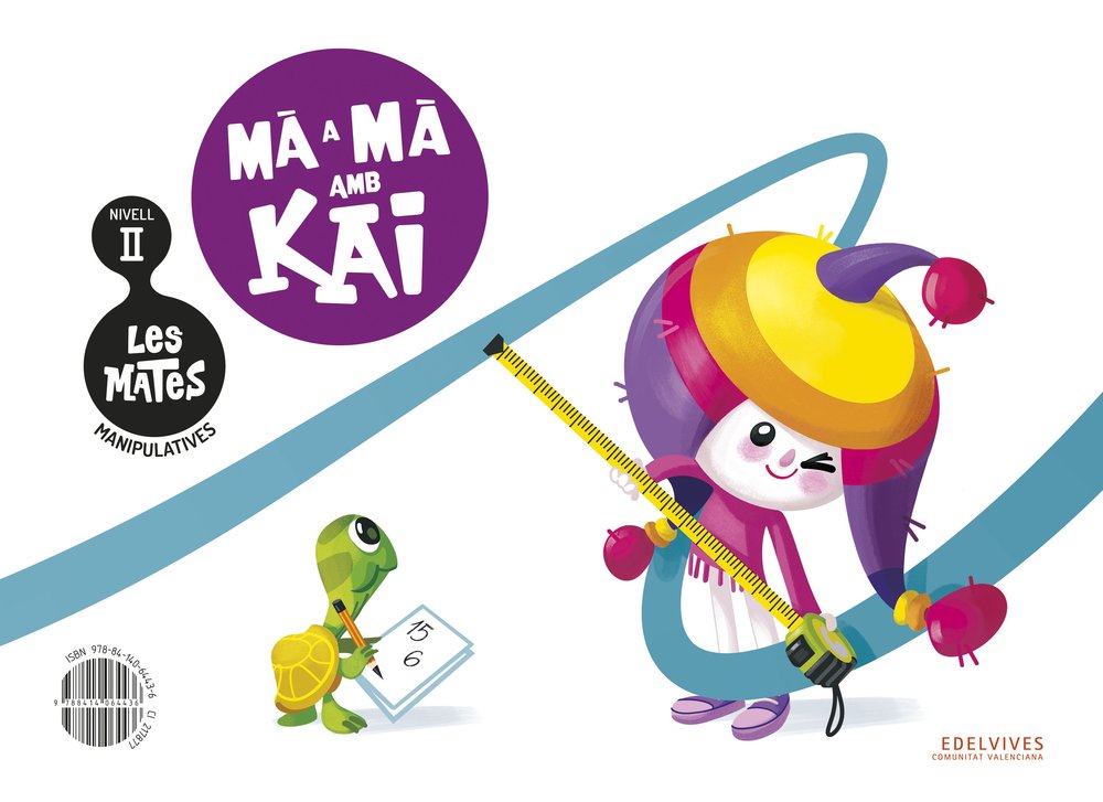 MATEMATIQUES MANIPULATIVES 4AÑOS EI C,VAL 25 NIVELL 2 | AA,VV | 9788414064436 (Edelvives) Imagen principal del producto