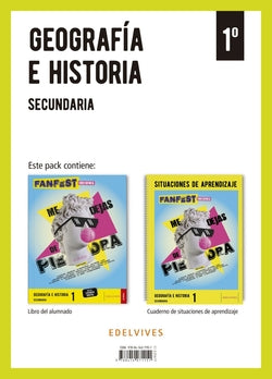 Proyecto: Fanfest - Geografía  | EDELVIVES | 9788414071151 Imagen principal del producto