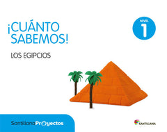 CUANTO SABEMOS 1 LOS EGIPCIOS 3AÑOS 17 | Varios Autores | 9788414103869 (Santillana)