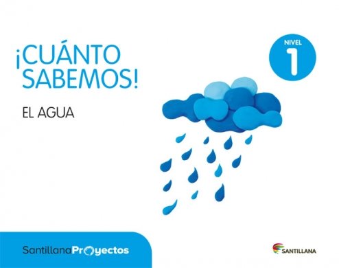 CUANTO SABEMOS 1 EL AGUA 3AÑOS 17 | Varios Autores | 9788414103883 (Santillana) Imagen principal del producto