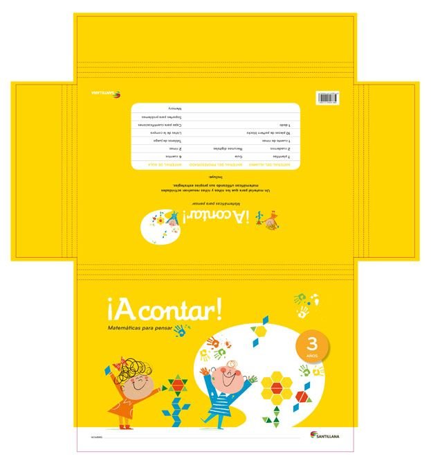 MATEMATICAS A CONTAR 3 AÑOS EI 17 | Varios Autores | 9788414104507 (Santillana) Imagen principal del producto
