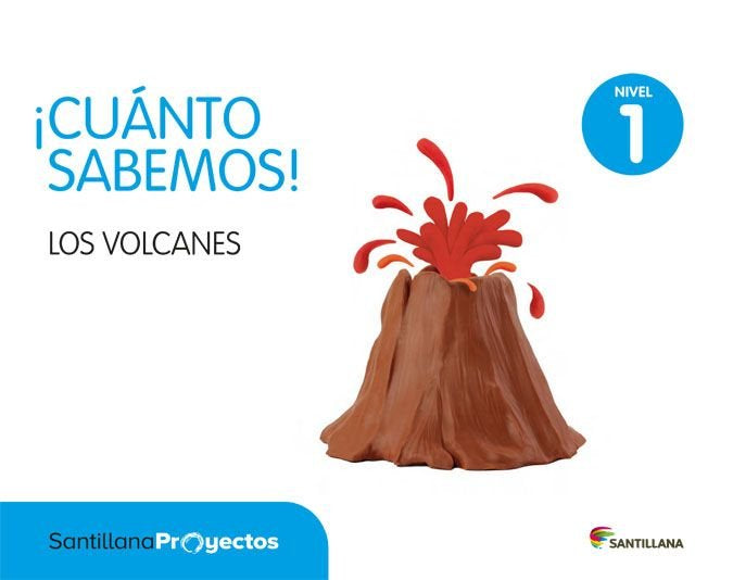 CUANTO SABEMOS 1 LOS VOLCANES 3AÑOS 18 | Varios Autores | 9788414112045 (Santillana) Imagen principal del producto