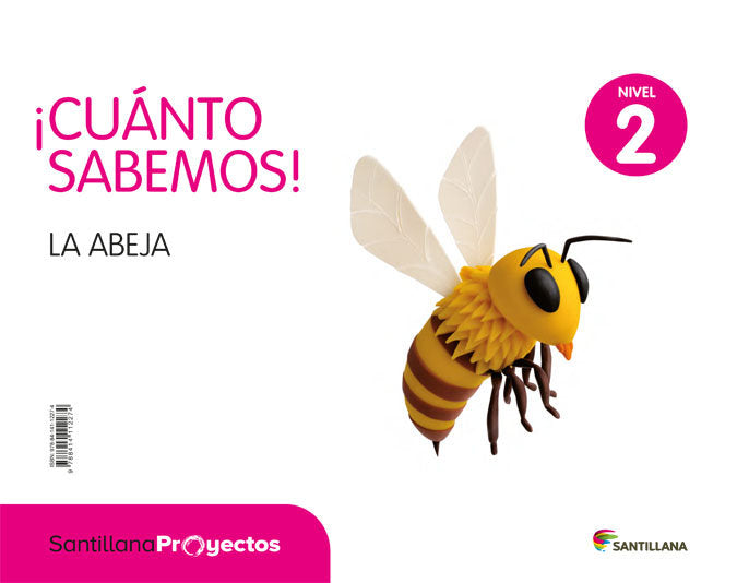 CUANTO SABEMOS 2 LA ABEJA 4AÑOS 18 | AA,VV | 9788414112274 (Santillana) Imagen principal del producto
