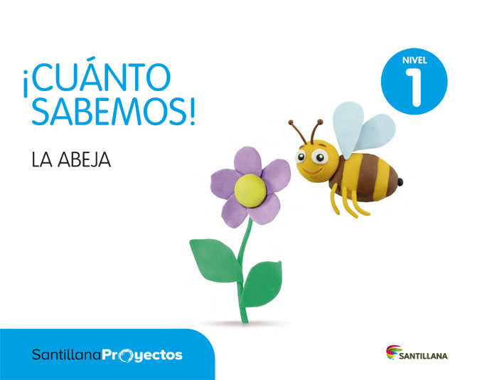 CUANTO SABEMOS 1 LA ABEJA 3AÑOS 18 | Varios Autores | 9788414112281 (Santillana)